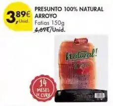 Pingo Doce Arroyo - presunto 100% natural promoção