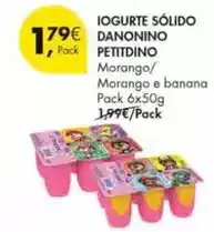 Pingo Doce Danonino - iogurte sólido petitdino promoção