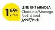 Pingo Doce Mimosa - leite uht promoção