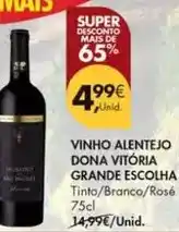 Pingo Doce Alentejo - vinho dona vitoria grande escolha promoção