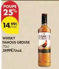 Pingo Doce The famous grouse - whisky promoção
