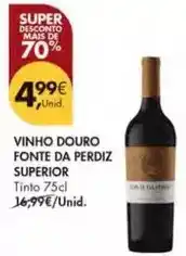 Pingo Doce Vinho douro fonte da perdiz promoção