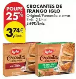 Pingo Doce Iglo - crocantes de frango promoção