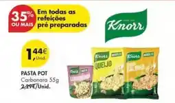 Pingo Doce Knorr - pasta pot promoção