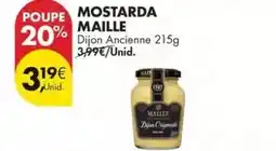Pingo Doce Maille - mostarda promoção