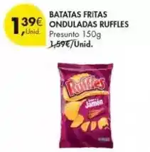 Pingo Doce Ruffles - batatas fritas onduladas promoção