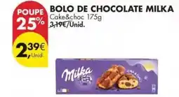Pingo Doce Milka - bolo de chocolate promoção