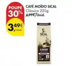 Pingo Doce Sical - café moido promoção