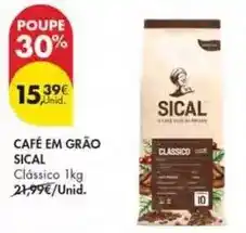 Pingo Doce Sical - café em grão promoção