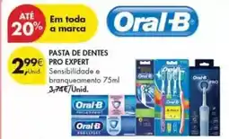 Pingo Doce Oral b - pasta de dentes pro expert promoção