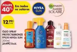 Pingo Doce Nivea sun - óleo spray protect&bronze fps30 promoção