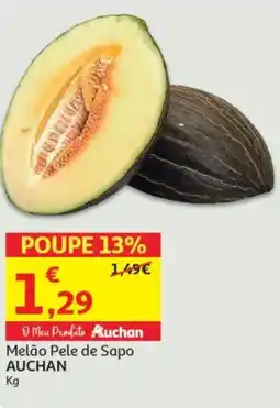 Minipreço Melão Pele de Sapo AUCHAN promoção