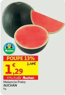 Minipreço Melancia Preta AUCHAN promoção