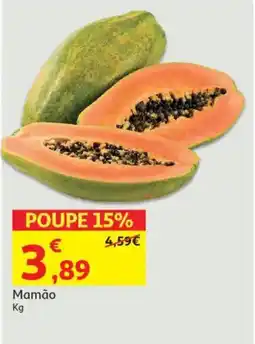 Minipreço Mamão promoção