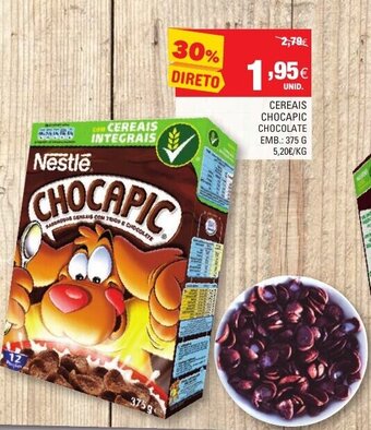 Continente Cereais Chocapic Chocolate 375g promoção