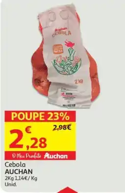 Minipreço Cebola AUCHAN promoção