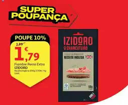 Minipreço Fiambre Perna Extra IZIDORO promoção