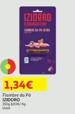 Minipreço Fiambre da Pá IZIDORO promoção