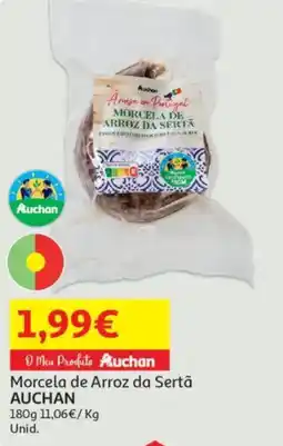 Minipreço Morcela de Arroz da Sertã AUCHAN promoção