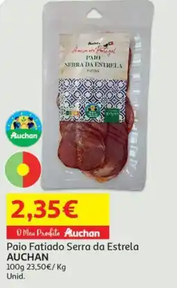 Minipreço Paio Fatiado Serra da Estrela AUCHAN promoção