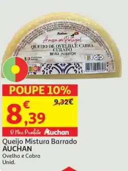 Minipreço Queijo Mistura Barrado AUCHAN promoção