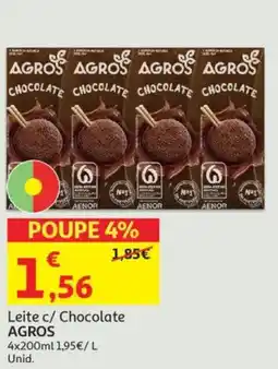 Minipreço Leite c/ Chocolate AGROS promoção