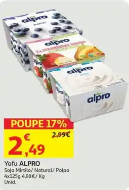 Minipreço Yofu ALPRO promoção