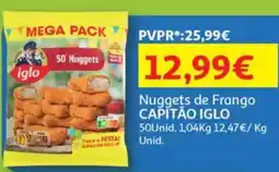 Minipreço Nuggets de Frango CAPITÃO IGLO promoção
