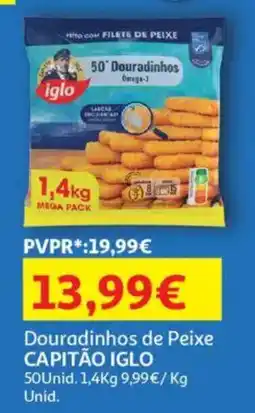 Minipreço Douradinhos de Peixe CAPITÃO IGLO promoção