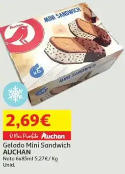 Minipreço Gelado Mini Sandwich AUCHAN promoção