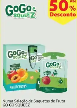 Minipreço Numa Seleção de Saquetas de Fruta GO GO SQUEEZ promoção