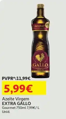 Minipreço Azeite Virgem EXTRA GALLO Gourmet promoção