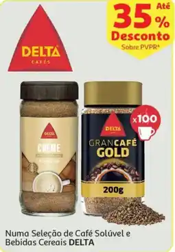 Minipreço Numa Seleção de Café Solúvel e Bebidas Cereais DELTA promoção