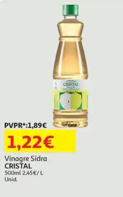 Minipreço Vinagre Sidra CRISTAL promoção
