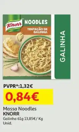 Minipreço Massa Noodles KNORR promoção