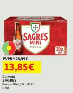 Minipreço Cerveja SAGRES promoção