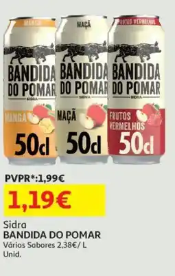 Minipreço Sidra BANDIDA DO POMAR Vários Sabores promoção