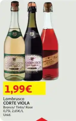 Minipreço Lambrusco CORTE VIOLA promoção