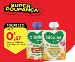 Minipreço Saquetas BLEDINA Vários Sabores promoção