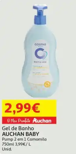 Minipreço Gel de Banho AUCHAN BABY promoção
