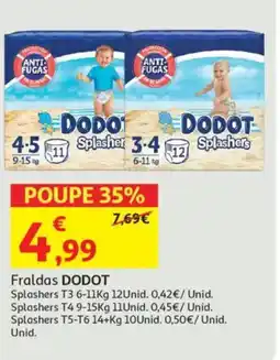 Minipreço Fraldas DODOT promoção