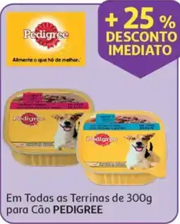 Minipreço Em Todas as Terrinas de para Cão PEDIGREE promoção