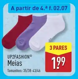 ALDI UP2FASHION Meias promoção