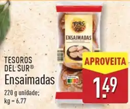 ALDI TESOROS DEL SURENSAIMADAS Ensaimadas promoção
