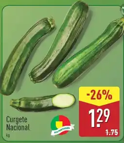 ALDI Curgete Nacional promoção