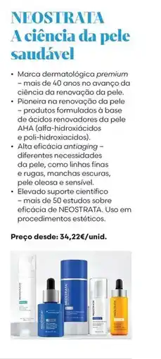Auchan Neostrata - a ciencia da pele saudavel promoção