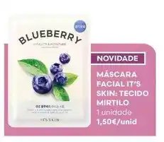 Auchan It's skin - máscara facial tecido promoção
