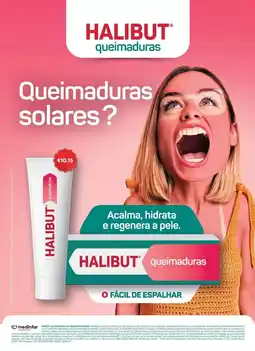 Auchan Halibut - queimaduras promoção
