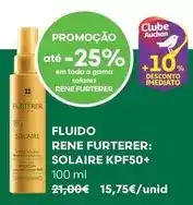 Auchan Rene furterer - fluido solaire kpf50+ promoção