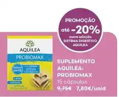 Auchan Aquilea - suplemento probiomax 15 caps promoção
